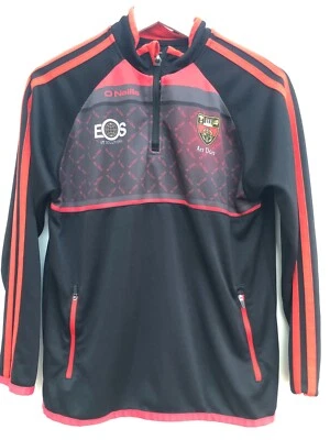 £16.99 • Buy AN DUN DOWN GAA Jacket Black 1/4 Zip Gaelic Football O'Neills Boy's Age 13