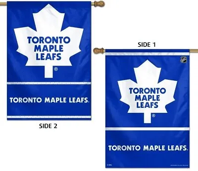 Toronto Maple Leafs Premium 2-Sided Banner House Flag Outdoor Use 28x40 Inch • $28.79