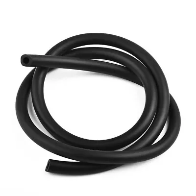 6mm 1/4inch ID Full Silicone Fuel/Air Vacuum Hose/Line/Pipe/Tube 1 Meter Black • $9.12