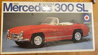 1959 Mercedes 300 Sl Entex 1/24 Th Model Kit Still Sealed #9113 • $29.99