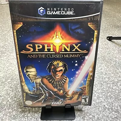 Sphinx And The Cursed Mummy (Nintendo GameCube 2003) NO MANUAL • $10.90