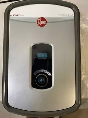 Rheem RTEX-08 Tankless Electric Water Heater - Gray • $99