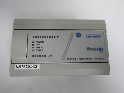 Allen Bradley Micrologix 1000 Controller 1761-l16awa Series E Frn 1.0 • $500