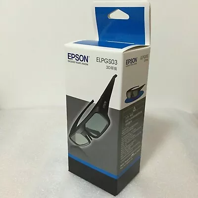 Genuine Epson ELPGS03 RF 3D Glasses For 2000 2030 3020e 5020UBe 5030UBe • $50.88