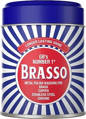 Brasso Wadding Duraglit Metal Polish For Brass Copper Chrome Stainless Steel 75g • £4.99