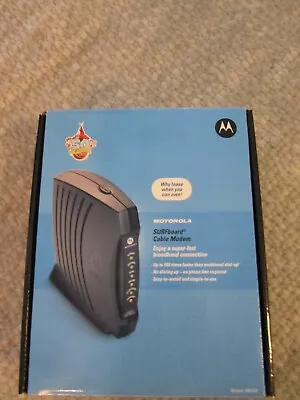 Motorola SURFboard Cable Modem Model: SB5101 With Box And Literature • $6