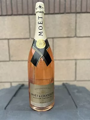 Moet & Chandon Nectar Imperial Rose Magnum 20” 3LTR Empty Dummy Champagne Bottle • $49.99