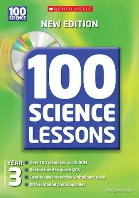 100 Science Lessons For Year 3 With CDRom • £3.50