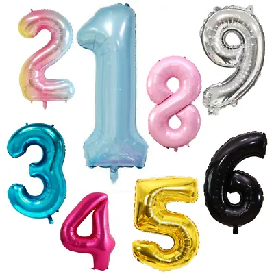 £2.99 • Buy 40  Large Foil Balloon Helium Or Air Filled For Birthday Party Celebration 