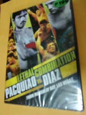 RARE Manny Pacquiao Vs Diaz Lethal Combination ORIGINAL DVD SEALED ALL REGION • $29.99