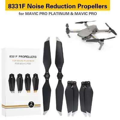 $13.19 • Buy Low-Noise Quick-Release 8331F Propellers For DJI Mavic PRO Platinum Spare Parts