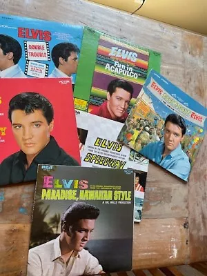 Lot Of 6 LPs   Elvis Presley OSTs Soundtracks VG++ OG Pressings • $30.77