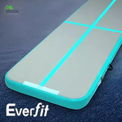 Everfit 3M Air Track Gymnastics Tumbling Exercise Cheerleading Mat Inflatable • $136.08