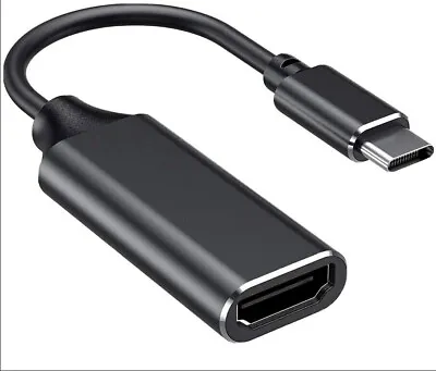 4K USB-C To HDMI Adapter - MacBook Pro Dell XPS Samsung Galaxy - Plug & Play • £6.95