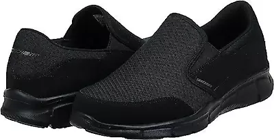 Skechers 51361-007 Men's Equalizer Persistent Slip-on Sneaker Black 12 • $26