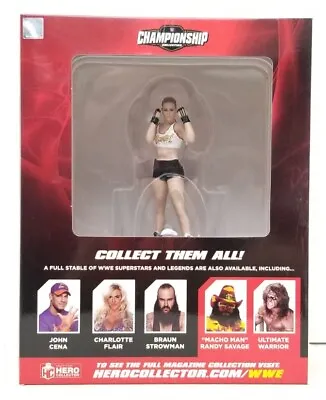 2023 Eaglemoss 5  Resin Hero Collector WWE Ronda Rousey #16 Figurine W/ Magazine • $29.99