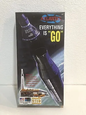 ATLANTIS Mercury Capsule And Atlas Booster EVERYTHING IS  GO  1:110 Rocket Model • $34.99