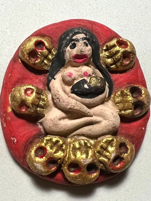 $8.80 • Buy Ghost Phra Lp Rare Old Thai Buddha Amulet Pendant Magic Ancient Idol#1