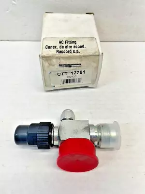 R12 Service Valve Compressor Air Conditioning A/C Fitting By Factory Air # 12781 • $35.95