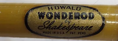 Shakespeare Wonderod  2pc Spinning Rod W/Original Case Excellent Condition • $1.61