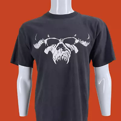 Danzig Shirt Vintage 1998 Danzig Samhain Skull Band T Shirt 20.5  X 27.5  Size M • $105