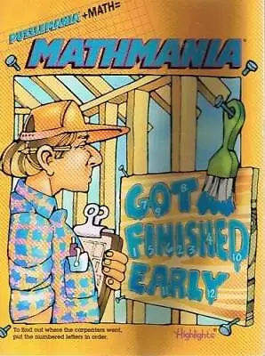 Mathmania - Paperback By Editor - GOOD • $3.58