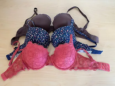 £19.99 • Buy Designer Calvin Klein, Jack Wills, DKNY Bra Bundle Size 32D