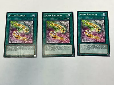 3X Vylon Filament - GENF-EN057 3 X3 Yugioh Yu Gi Oh! Playset • $1.26