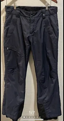 Marmot Gore Tex Pro Soft Shell  Black Snow Board Ski Pants Medium • $50