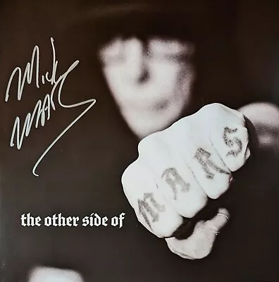 MICK MARS (Motley Crue)  The Other Side Of Mars  Clear Signed/Autographed LP • $94