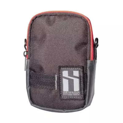 Mr. Serious Document Pouch - Polyester Passport Camera Strap Holder - 10x16x4cm • £20.59