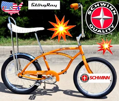 $329 • Buy SCHWINN STINGRAY BICYCLE  20  CRUISER LOW RIDER, RETRO NEW IN BOX!  Low Price!