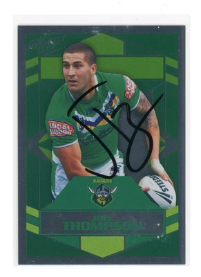 $0.99 • Buy ✺Signed✺ 2012 Select Dynasty Joel Thompson (Raiders) Signed NRL Card