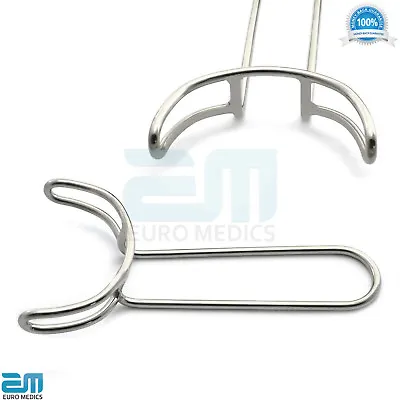 Vestibulum Lip And Cheek Retractor Dental Labial Surgical Mouth Opener Gag 7.5cm • £7.95