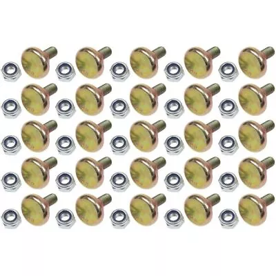 25 Pack Disc Mower Blade Bolts Nuts For Vicon CM165 CM167 CM1700 CM240 81160WN6 • $162.76