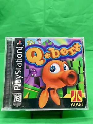 Qbert (Sony PlayStation 1 1999) Complete Includes Tested Game Case Booklet • $4.99