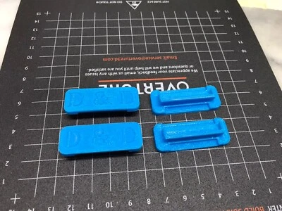 $18.08 • Buy 3D Printed DJI Phantom 4 Pro Battery Plug Cover. (Blue TPU)