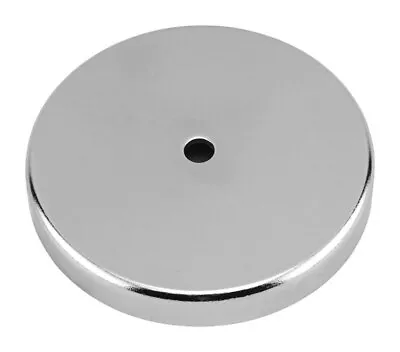 Master Magnetics 07223 Heavy-Duty Ceramic Round Base Magnet 3.19 Dia.x0.44 T In. • $14.01