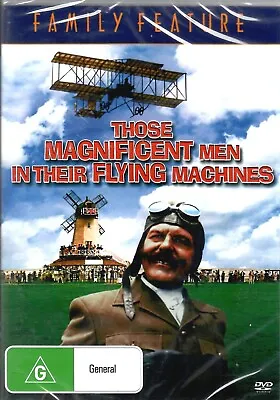 Those Magnificent Men And Their Flying Machines  - Stuart Whitman New DVD • $11.88