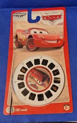 Disney's Disney Pixar Cars Lightning McQueen Mater View-master 3 Reels Open Pack • $35.99
