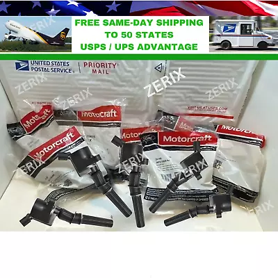 Genuine Motorcraft Ignition Coils DG508 Ford F150 4.6L 5.4L 3W7Z12029AA Set Of 8 • $159.95