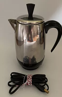 VTG Farberware Superfast Coffee Percolator #138B Electric 2-8 Cup Made In USA • $39.95