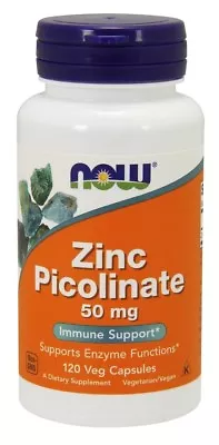 NOW Foods  Zinc Picolinate - 50mg • £17.10