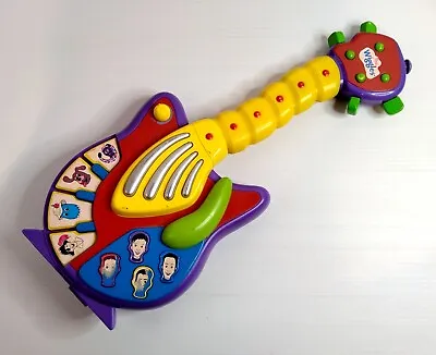 The Original Wiggles WIGGLY GIGGLY DANCING GUITAR (Spin Master 2008) *TESTED • $49.95