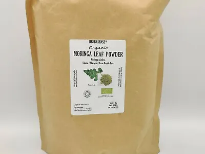 £16.95 • Buy Herbasense Organic FINE Moringa Leaf Powder Fresh Stock