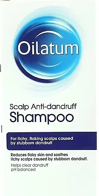 Oilatum Scalp Anti-Dandruff Treatment Shampoo 100ml Soothes ItchyFlaky Scalp • £7.50