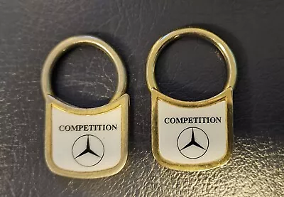 MERCEDES BENZ Lot Of 2 Keyring Keychain Competition Dealer • $10