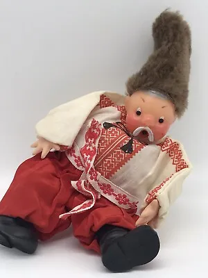 Vintage Folk / Santa Christmas Doll Russia 1965 • £24.10