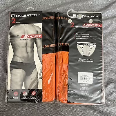 Undertech Active Performance Boxer Briefs Moisture Wicking Cooling Mesh Large • $24