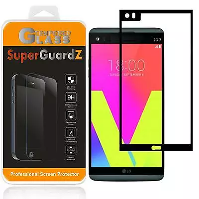 $14.84 • Buy 2X SuperGuardZ Tempered Glass [FULL COVER] Screen Protector Shield For LG V20